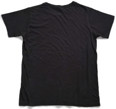 画像2: 00s AC/DC Angus Young オールオーバープリント コットン バンドTシャツ 黒 S (2)