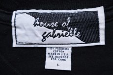 画像5: 90s USA製 My Lucky Shirt Delaware Park 100ドル紙幣 ポケット付き コットンTシャツ 黒 L (5)