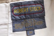 画像5: 90s ROBERT STOCK ツータック コットンツイル グルカショーツ ショートパンツ カーキ W32 (5)