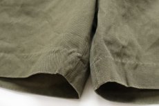 画像7: 70s BSA ボーイスカウト コットンツイル ショートパンツ オリーブ W36★ショーツ (7)