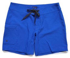 画像1: patagoniaパタゴニア Meridian Board Shorts ストレッチ ポリエステル ボードショーツ BIU ブルー 2★ショートパンツ (1)