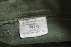 画像5: 70s 米軍 U.S.ARMY ユーティリティ ベイカー ショートパンツ カスタム オリーブグリーン W34★ショーツ (5)