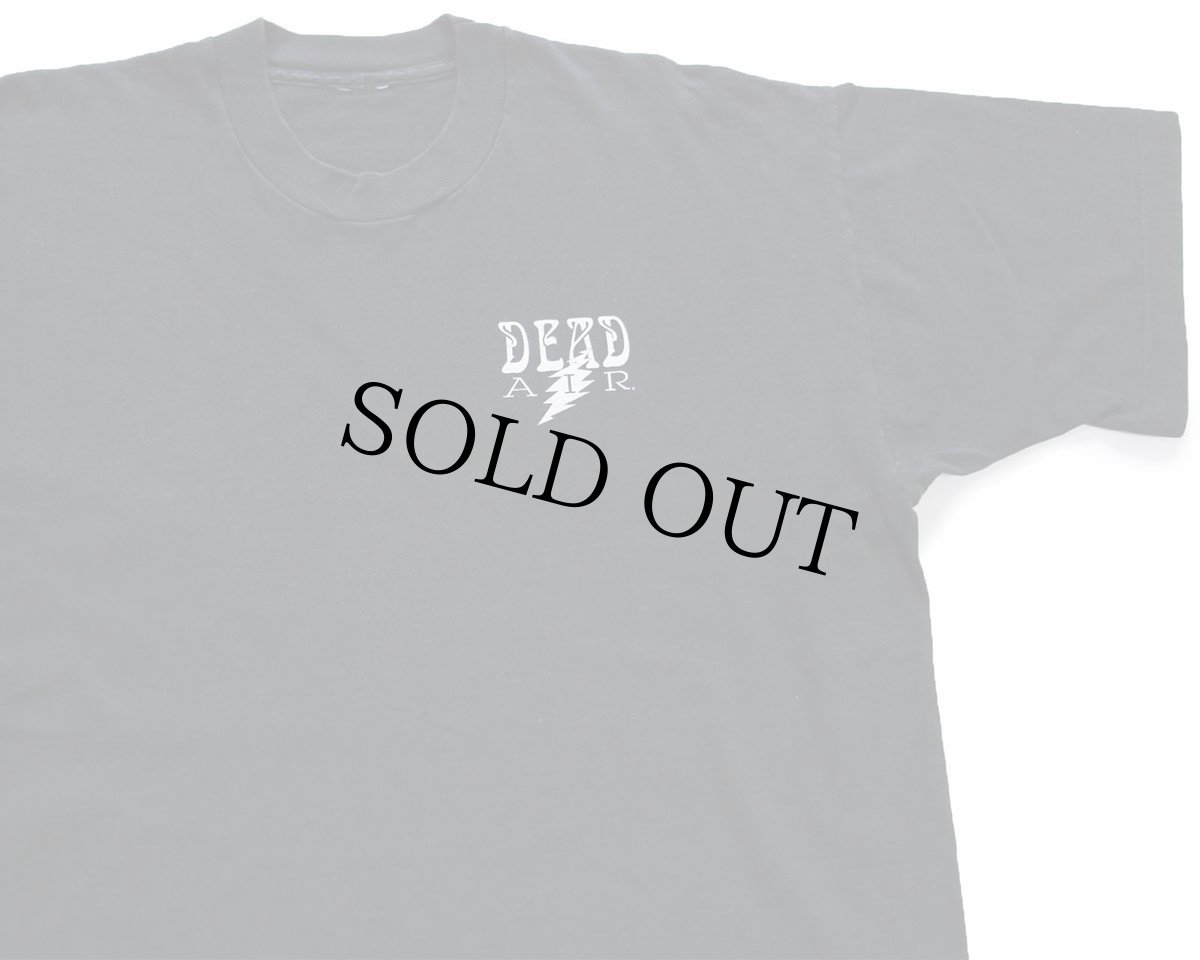 画像1: 90s DEAD AIR GRATEFUL DEAD グレイトフルデッド UNIVERSITY AUDITORIUM Tucson, AZ 1969 コットン バンドTシャツ 黒 (1)