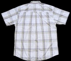画像2: 00s PENDLETON ペンドルトン マドラスチェック ボタンダウン 半袖 コットンシャツ L (2)