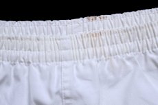 画像4: 80s Levi'sリーバイス ライン入り ショートパンツ 白×紺 XL★ショーツ (4)