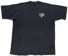 画像2: 90s DEAD AIR GRATEFUL DEAD グレイトフルデッド UNIVERSITY AUDITORIUM Tucson, AZ 1969 コットン バンドTシャツ 黒 (2)