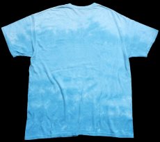 画像3: 00s Grateful Dead グレイトフルデッド デッドベア スカイダイビング タイダイ染め コットン バンドTシャツ 水色 (3)