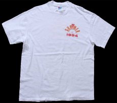 画像2: 90s USA製 Hanes the SUMMER of 1994 WOODSTOCK ウッドストック 両面プリント コットンTシャツ 白 L (2)
