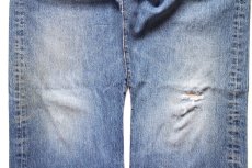 画像7: Levi'sリーバイス 501 ダメージ デニムパンツ ヒゲ W42 L32★SDP4614 (7)