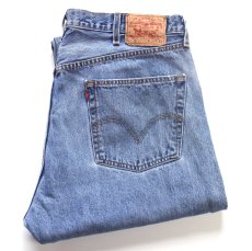 画像1: 00s メキシコ製 Levi'sリーバイス 501 ダメージ デニムパンツ W40 L34★SDP4625 (1)