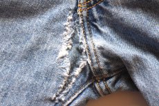 画像8: 00s メキシコ製 Levi'sリーバイス 501 ダメージ デニムパンツ W40 L34★SDP4625 (8)