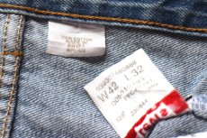 画像6: 00s Levi'sリーバイス 501 デニムパンツ ヒゲ W42 L32★SDP4615 (6)