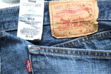 画像5: Levi'sリーバイス 501 ペンキ飛び USED加工 デニムパンツ W38 L32★SDP4636 (5)