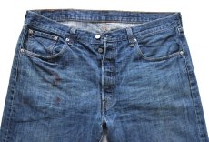 画像4: Levi'sリーバイス 501 ペンキ飛び USED加工 デニムパンツ W38 L32★SDP4636 (4)