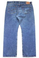 画像3: Levi'sリーバイス 501 ダメージ デニムパンツ ヒゲ W42 L32★SDP4614 (3)