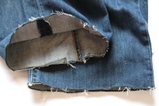 画像6: Levi'sリーバイス 501 ペンキ飛び USED加工 カットオフ デニムパンツ W44★SDP4610 特大 (6)