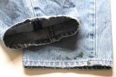 画像6: Levi'sリーバイス 501 ペンキ飛び ダメージ クロップド デニムパンツ W38★SDP4638 (6)