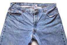 画像4: 00s メキシコ製 Levi'sリーバイス 501 ダメージ デニムパンツ W40 L34★SDP4625 (4)