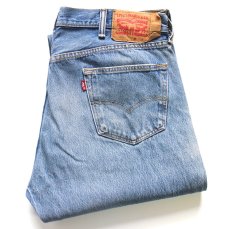 画像1: Levi'sリーバイス 501 ダメージ デニムパンツ ヒゲ W38★SDP4628 (1)