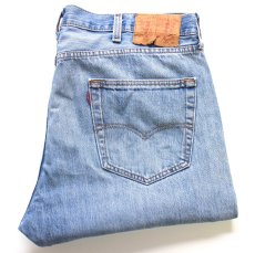 画像1: Levi'sリーバイス 501 ペンキ飛び ダメージ クロップド デニムパンツ W38★SDP4638 (1)