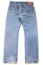 画像3: 00s メキシコ製 Levi'sリーバイス 501 ダメージ デニムパンツ W40 L34★SDP4625 (3)