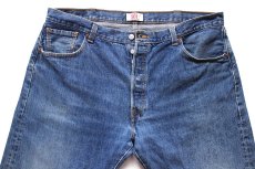 画像4: Levi'sリーバイス 501 ダメージ デニムパンツ ヒゲ W42 L32★SDP4614 (4)