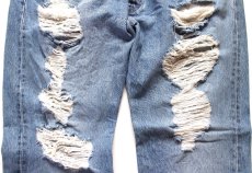 画像5: Levi'sリーバイス 501 ダメージ加工 デニムパンツ W40 L32★SDP4617 (5)