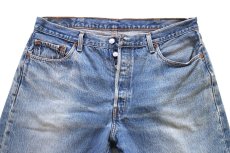 画像4: 00s Levi'sリーバイス 501 ダメージ デニムパンツ ヒゲ W38★SDP4647 (4)