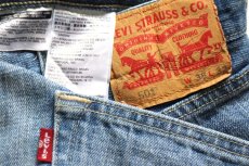 画像5: Levi'sリーバイス 501 USED加工 デニムパンツ W38 L32★SDP4639 (5)