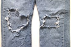 画像7: Levi'sリーバイス 501 ダメージ ストレッチ デニムパンツ W38 L30★SDP4651 (7)