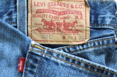 画像5: 00s メキシコ製 Levi'sリーバイス 501 カットオフ デニムパンツ W40★SDP4657 (5)