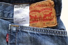 画像5: Levi'sリーバイス 501 ダメージ&リペア USED加工 デニムパンツ ヒゲ W38 L34★SDP4635 (5)