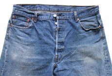 画像4: Levi'sリーバイス 501 ダメージ デニムパンツ ヒゲ W38★SDP4650 (4)