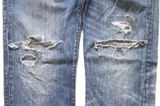 画像7: Levi'sリーバイス 501 ダメージ&リペア USED加工 デニムパンツ ヒゲ W38 L34★SDP4635 (7)