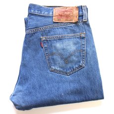 画像1: Levi'sリーバイス 501 ペンキ飛び&ダメージ デニムパンツ W38★SDP4656 (1)