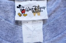 画像5: 00s Walt Disney World ディズニー BASEBALL ミッキー マウス Tシャツ 杢グレー XL (5)