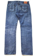画像4: Levi'sリーバイス 501 ダメージ&リペア USED加工 デニムパンツ ヒゲ W38 L34★SDP4635 (4)