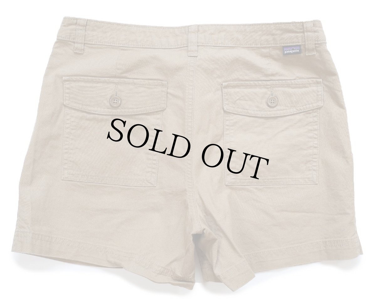 画像2: patagoniaパタゴニア Stretch All-Wear Shorts ストレッチ オーガニックコットン ショートパンツ カーキ 6★81 ショーツ (2)