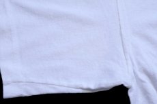 画像7: 80s HAWAII ハワイ トカゲ 四十八手 エロ 蛍光 染み込みプリント コットンTシャツ 白 (7)