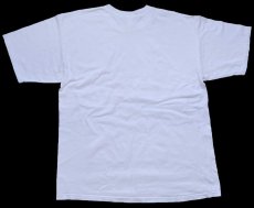 画像3: 90s USA製 Disneyディズニー ミッキー マウス サーフボード ビーチ コットンTシャツ 白 (3)