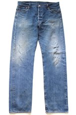 画像2: Levi'sリーバイス 501 ダメージ デニムパンツ ヒゲ W38★SDP4650 (2)