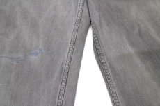 画像8: 90s メキシコ製 Levi'sリーバイス 15921 グレー デニムパンツ フェード W34★SDP1725 (8)