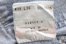 画像6: 00s Levi'sリーバイス 501 ダメージ カットオフ デニムパンツ W38★SDP3648 (6)