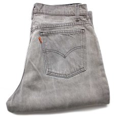 画像1: 90s メキシコ製 Levi'sリーバイス 15921 グレー デニムパンツ フェード W34★SDP1725 (1)