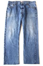 画像2: 00s メキシコ製 Levi'sリーバイス 501 ペンキ飛び カットオフ デニムパンツ W40★SDP3664 (2)