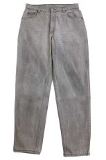 画像2: 90s メキシコ製 Levi'sリーバイス 15921 グレー デニムパンツ フェード W34★SDP1725 (2)