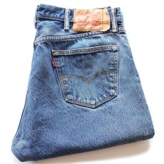 画像1: Levi'sリーバイス 501 ペンキ飛び デニムパンツ ヒゲ W38★SDP3676 (1)