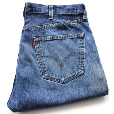 画像1: 00s メキシコ製 Levi'sリーバイス 501 ペンキ飛び カットオフ デニムパンツ W40★SDP3664 (1)
