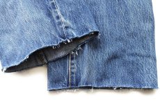 画像8: 00s メキシコ製 Levi'sリーバイス 501 ペンキ飛び カットオフ デニムパンツ W40★SDP3664 (8)