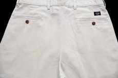 画像5: 90s DOCKERSドッカーズ ツータック スラックス コットンパンツ ライトベージュ W34 L30★Levi'sリーバイス (5)